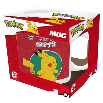 POKEMON - Tasse "GIFTS"  Dieser Becher ist das perfekte Geschenk unter den Weihnachtsbaum!